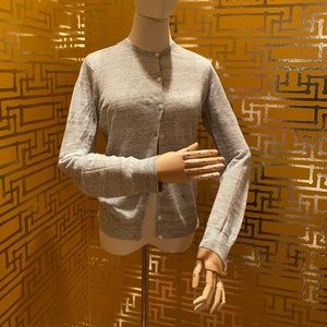 Linen Cardigan Sweater